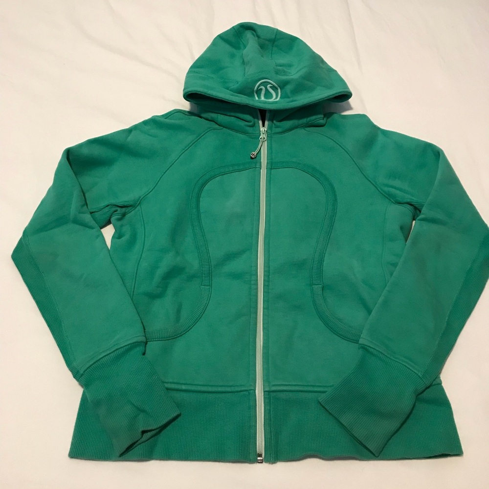 Lululemon green scuba hoodie